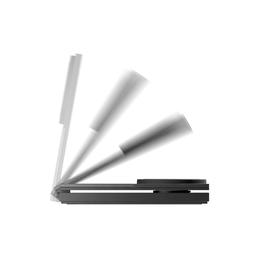 Беспроводное зарядное устройство для Native Union Rise 3-in-1 Qi2 Wireless Charger - Black (RS-3IN1-BLK-INT)