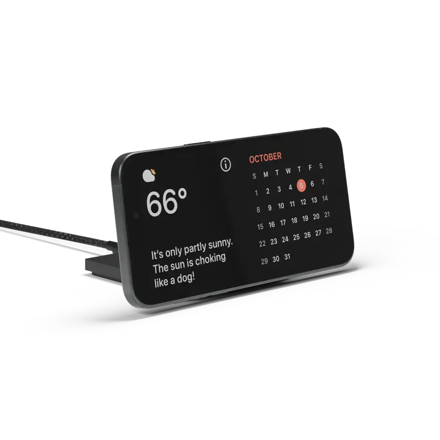 Бездротовий зарядний пристрій Native Union Rise Solo Qi2 Wireless Charger - Black (RS-SL-BLK)