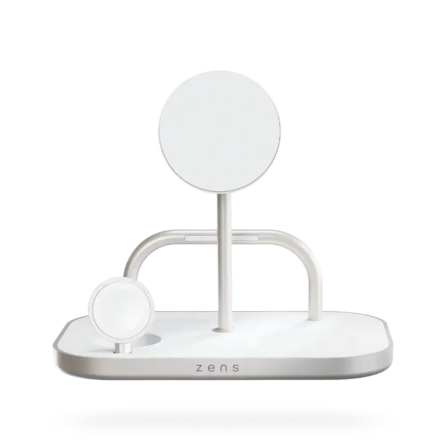 Бездротовий зарядний пристрій Zens 4-in-1 Wireless Charger - White (ZEDC29W/00)