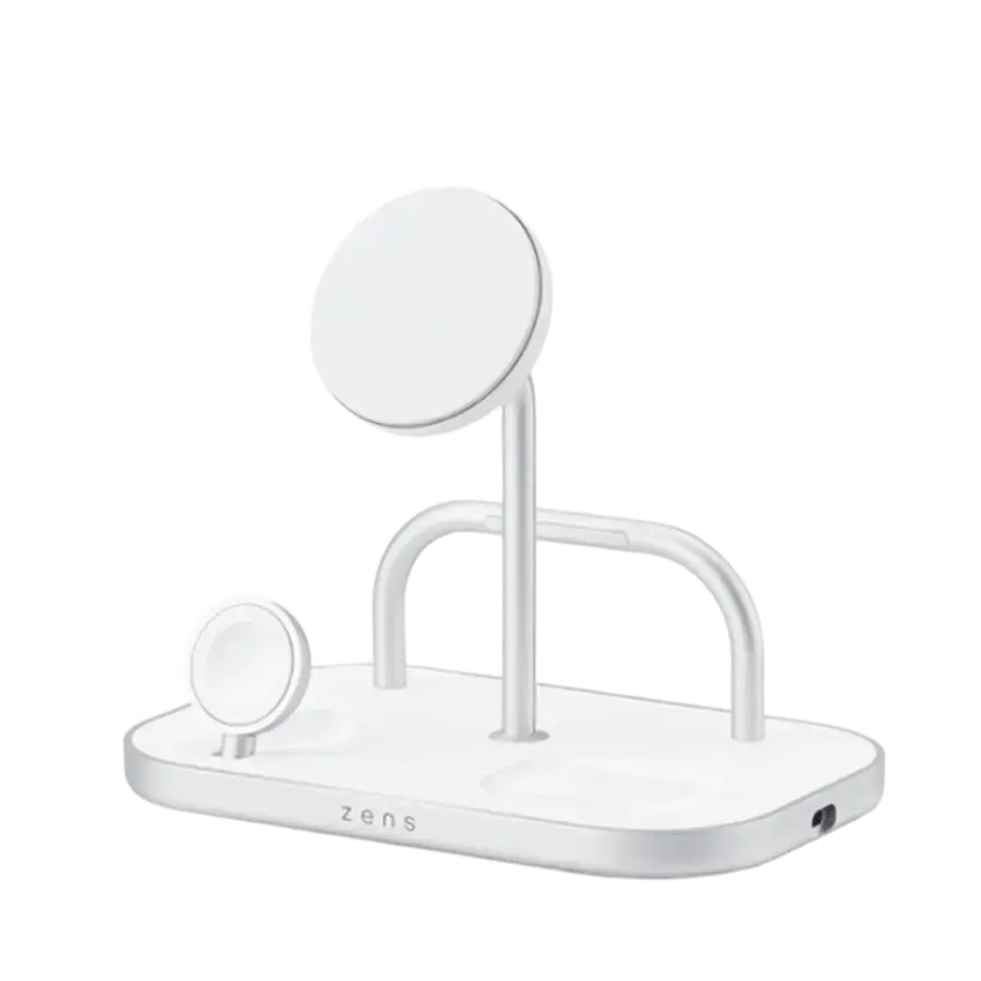 Бездротовий зарядний пристрій Zens 4-in-1 Wireless Charger - White (ZEDC29W/00)