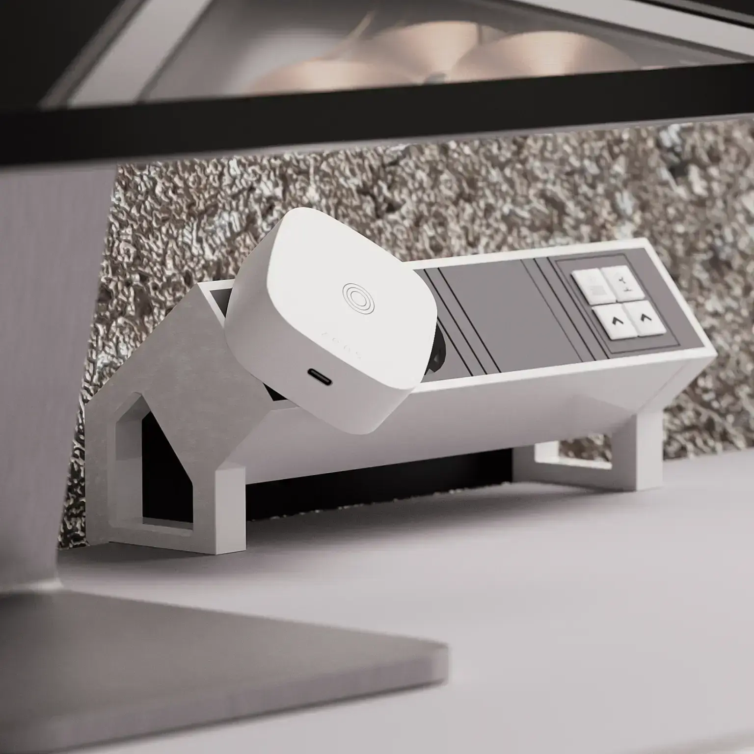 Беспроводное зарядное устройство Zens Wireless Charging Adapter - White (ZESC18W/00)