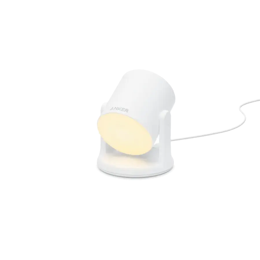 Бездротовий зарядний пристрій зі світлодіодним підсвічуванням Anker MagGo Wireless 40W PD Charger [Stand with Spotlight] (B25L0G21) EU Plug