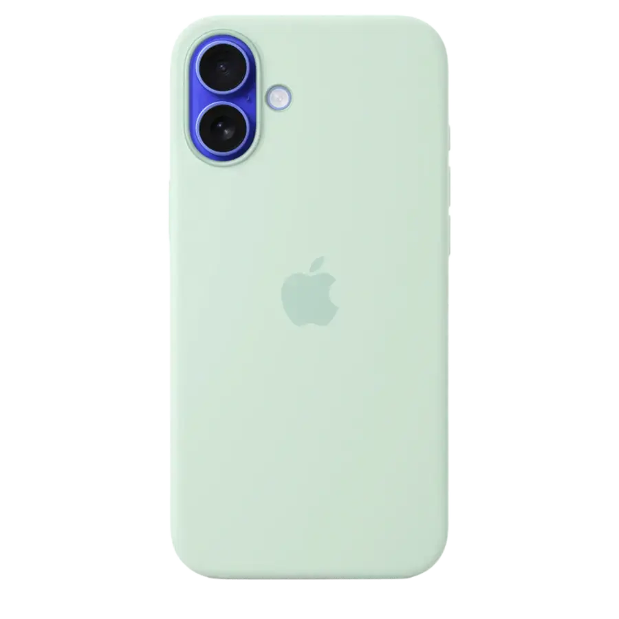 Чехол Apple iPhone 16 Plus Silicone Case with MagSafe - Aquamarine (MDGU4)