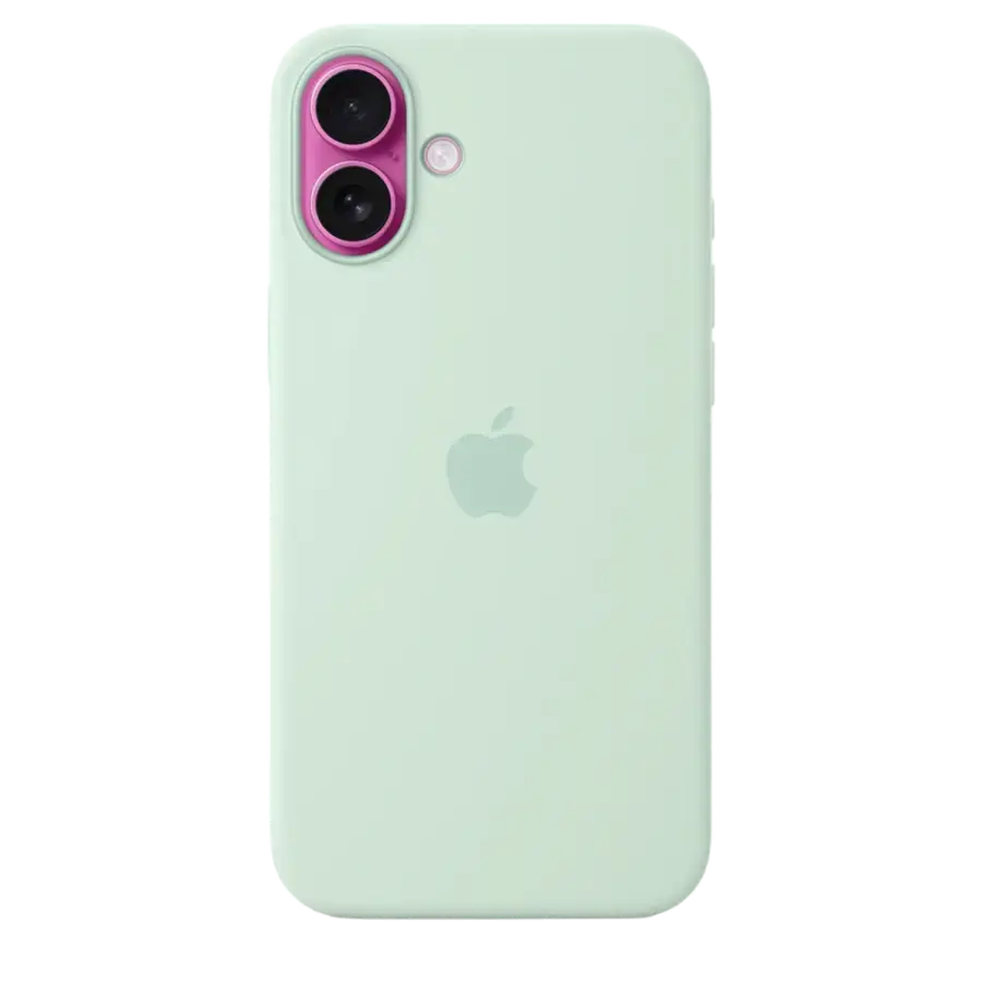 Чехол Apple iPhone 16 Plus Silicone Case with MagSafe - Aquamarine (MDGU4)