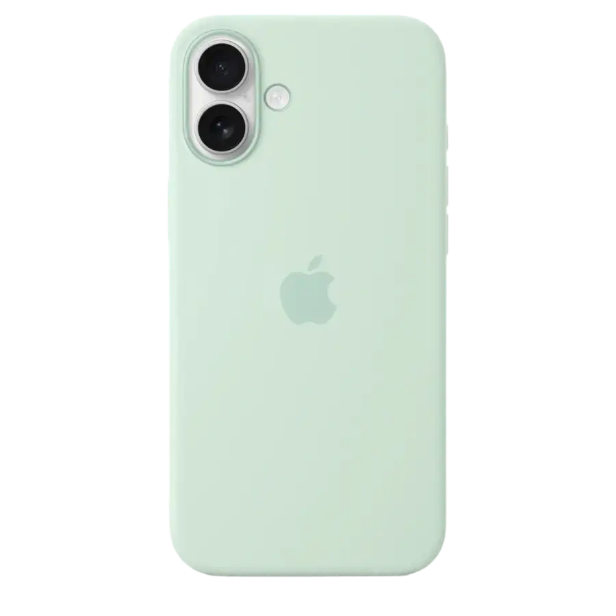 Чехол Apple iPhone 16 Plus Silicone Case with MagSafe - Aquamarine (MDGU4)