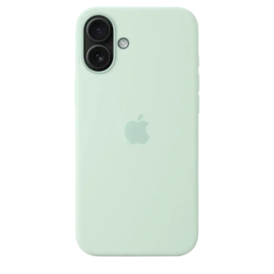 Чехол Apple iPhone 16 Plus Silicone Case with MagSafe - Aquamarine (MDGU4)