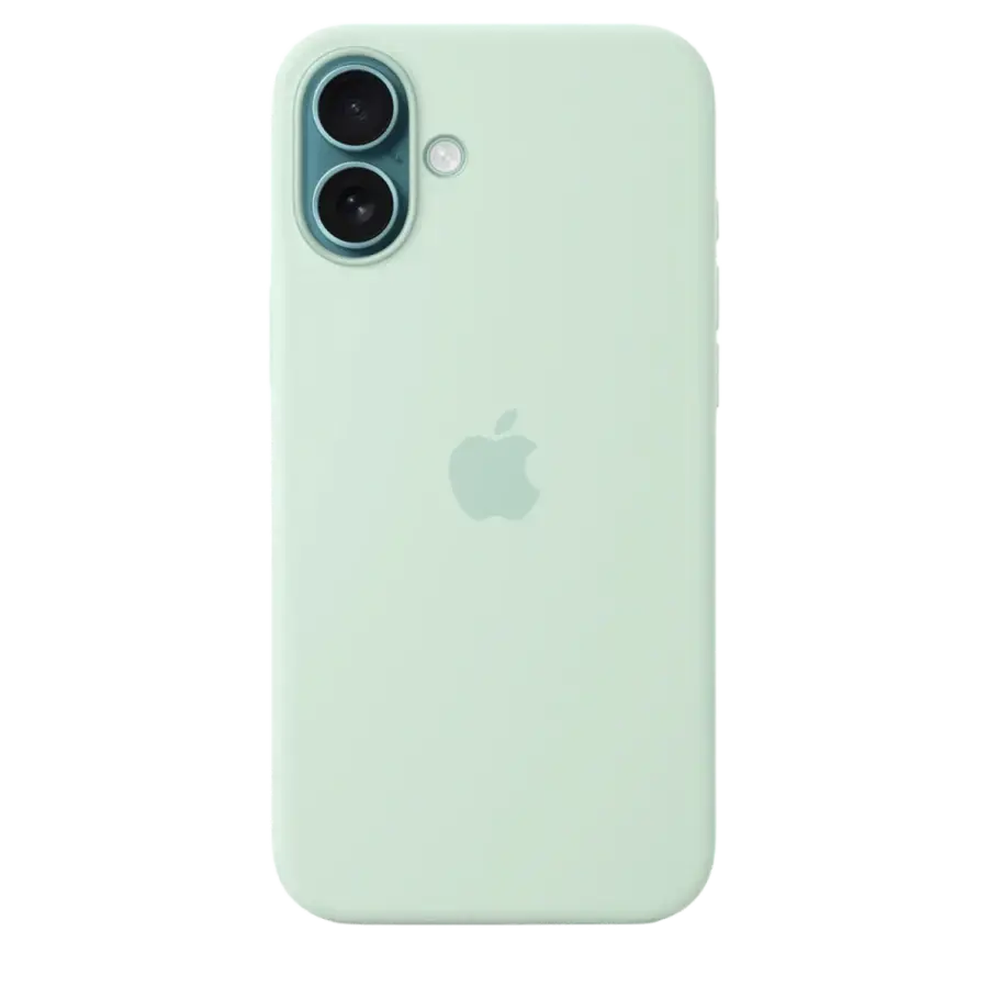 Чехол Apple iPhone 16 Plus Silicone Case with MagSafe - Aquamarine (MDGU4)