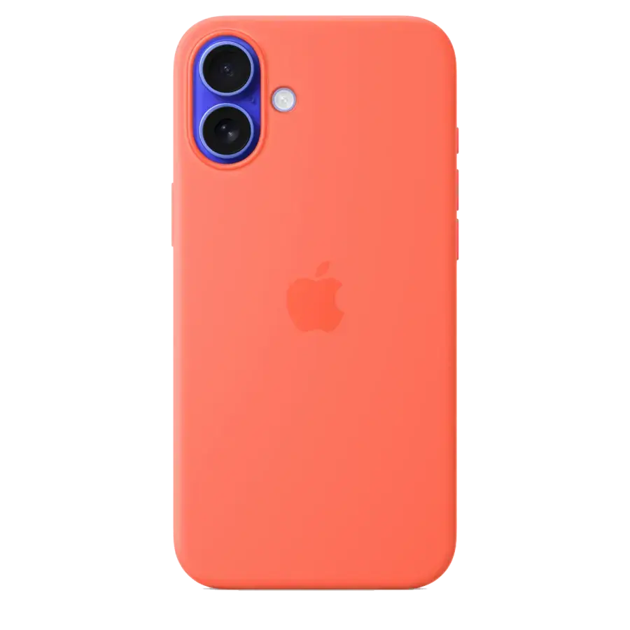 Чехол Apple iPhone 16 Plus Silicone Case with MagSafe - Tangerine (MDGT4)