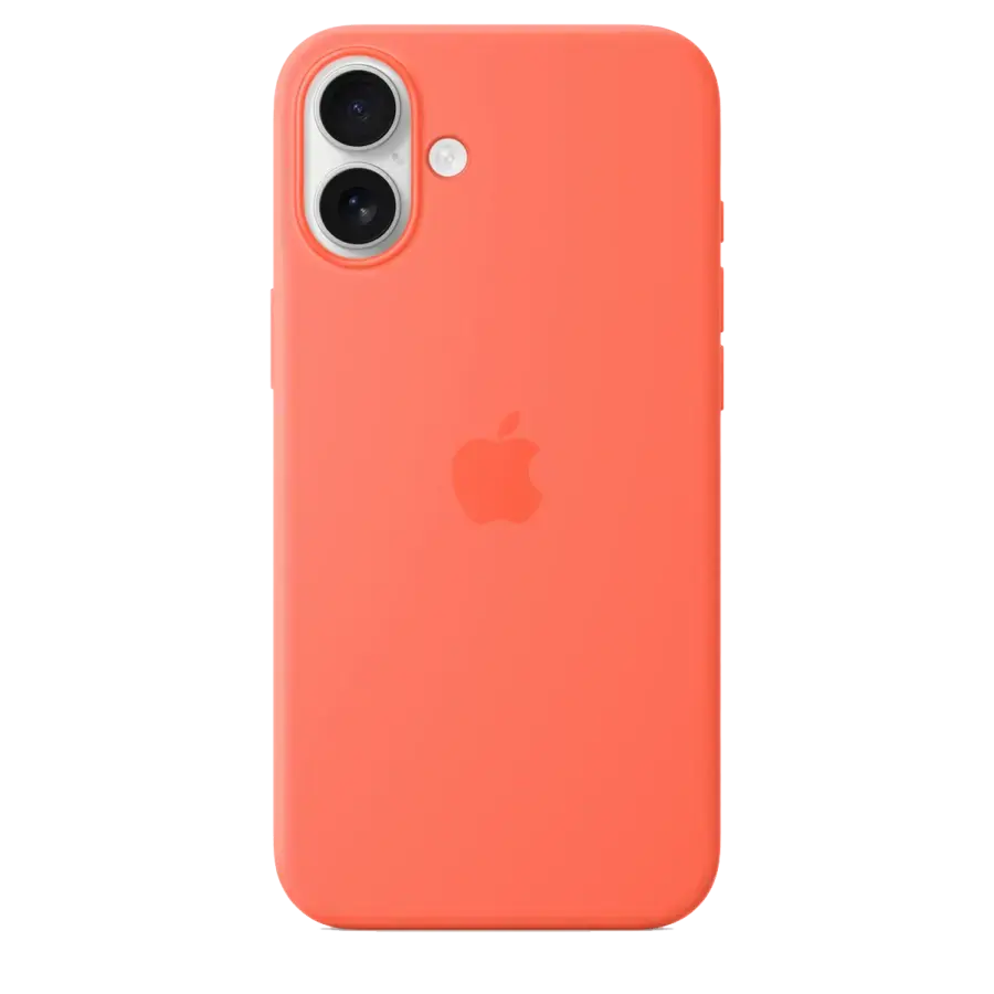 Чехол Apple iPhone 16 Plus Silicone Case with MagSafe - Tangerine (MDGT4)