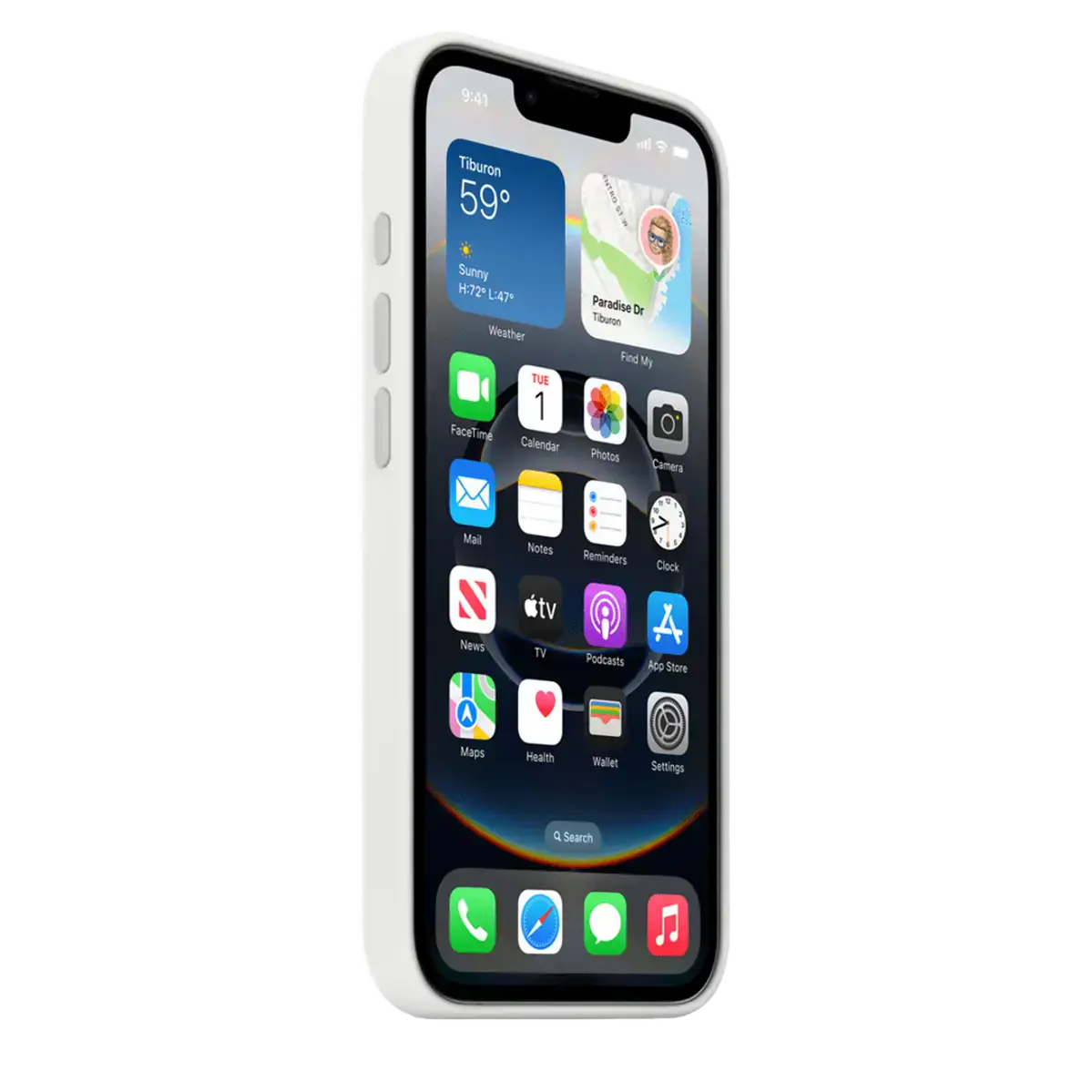 Чехол Apple iPhone 16e Silicone Case – White (MD3P4)