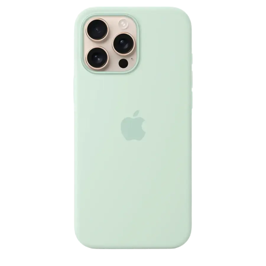 Чохол Apple iPhone 16 Pro Max Silicone Case with MagSafe - Aquamarine (MDGY4)
