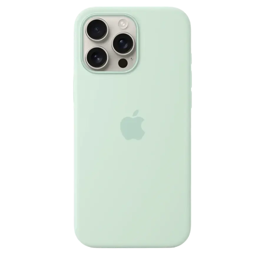 Чохол Apple iPhone 16 Pro Max Silicone Case with MagSafe - Aquamarine (MDGY4)