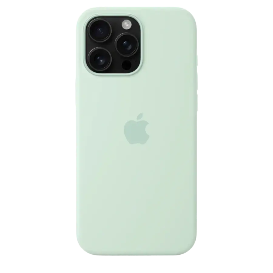 Чохол Apple iPhone 16 Pro Max Silicone Case with MagSafe - Aquamarine (MDGY4)