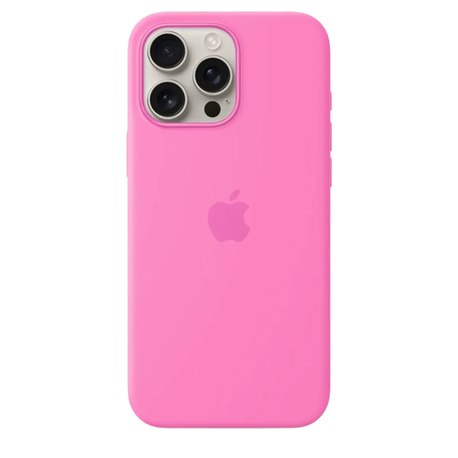Чехол Apple iPhone 16 Pro Max Silicone Case with MagSafe Lux Copy - Peony