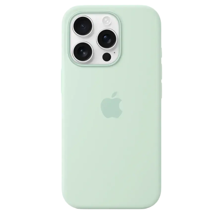 Чехол Apple iPhone 16 Pro Silicone Case with MagSafe - Aquamarine (MDG04)
