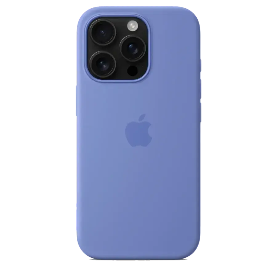 Чохол Apple iPhone 16 Pro Silicone Case with MagSafe Lux Copy - Periwinkle