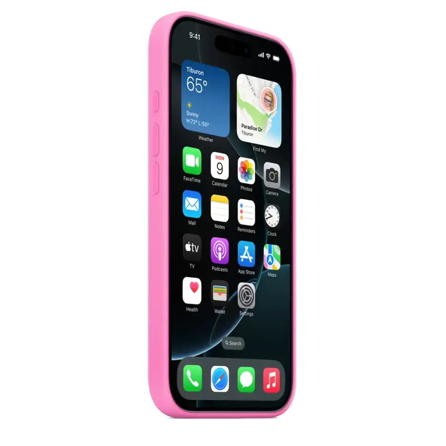 Чохол Apple iPhone 16 Pro Silicone Case with MagSafe - Peony (MDFX4)