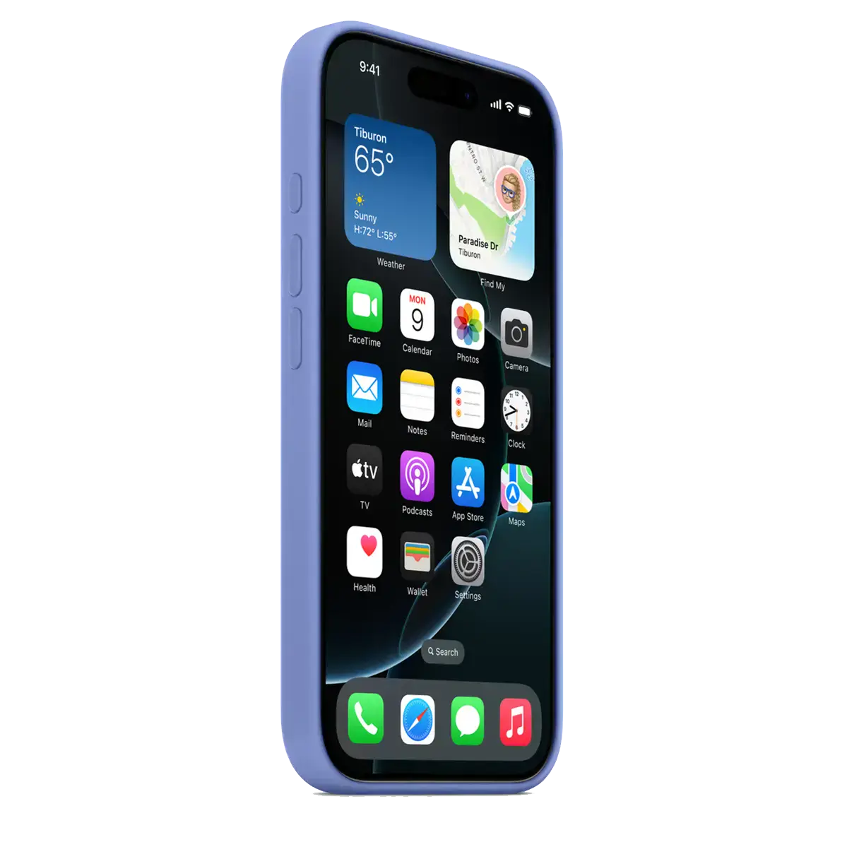 Чохол Apple iPhone 16 Pro Silicone Case with MagSafe - Periwinkle (MDG14)