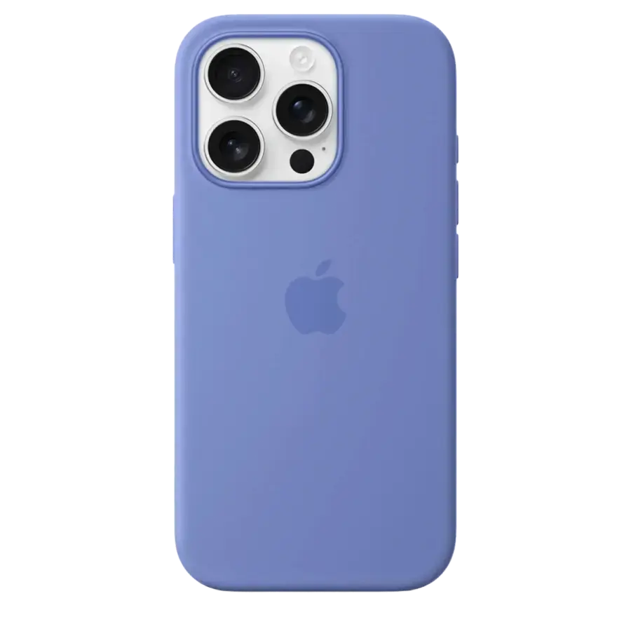 Чохол Apple iPhone 16 Pro Silicone Case with MagSafe Lux Copy - Periwinkle