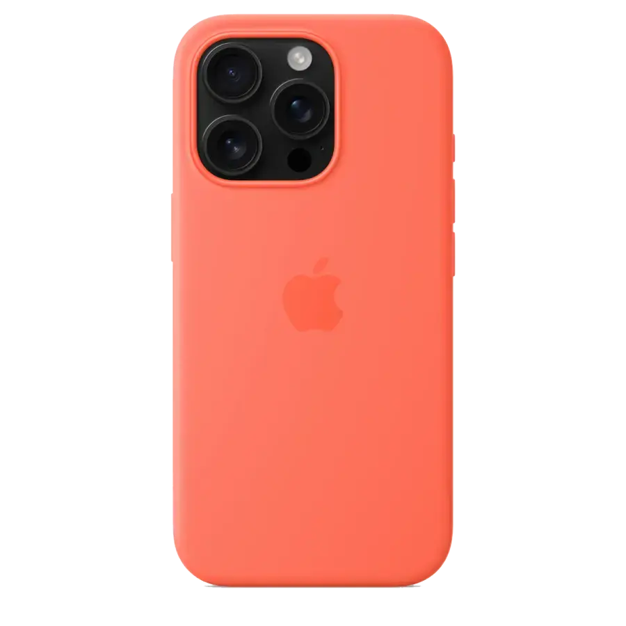 Чехол Apple iPhone 16 Pro Silicone Case with MagSafe - Tangerine (MDFY4)
