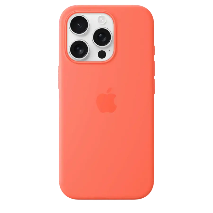 Чехол Apple iPhone 16 Pro Silicone Case with MagSafe - Tangerine (MDFY4)