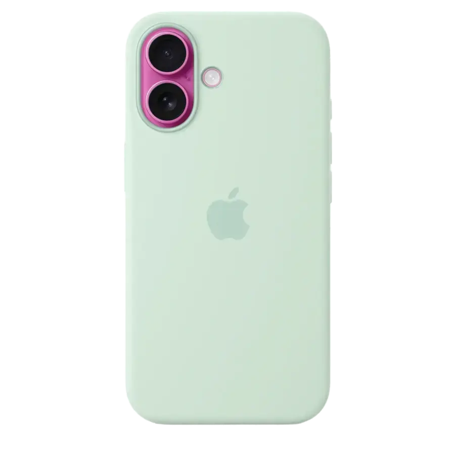 Чохол Apple iPhone 16 Silicone Case with MagSafe - Aquamarine (MDGP4)
