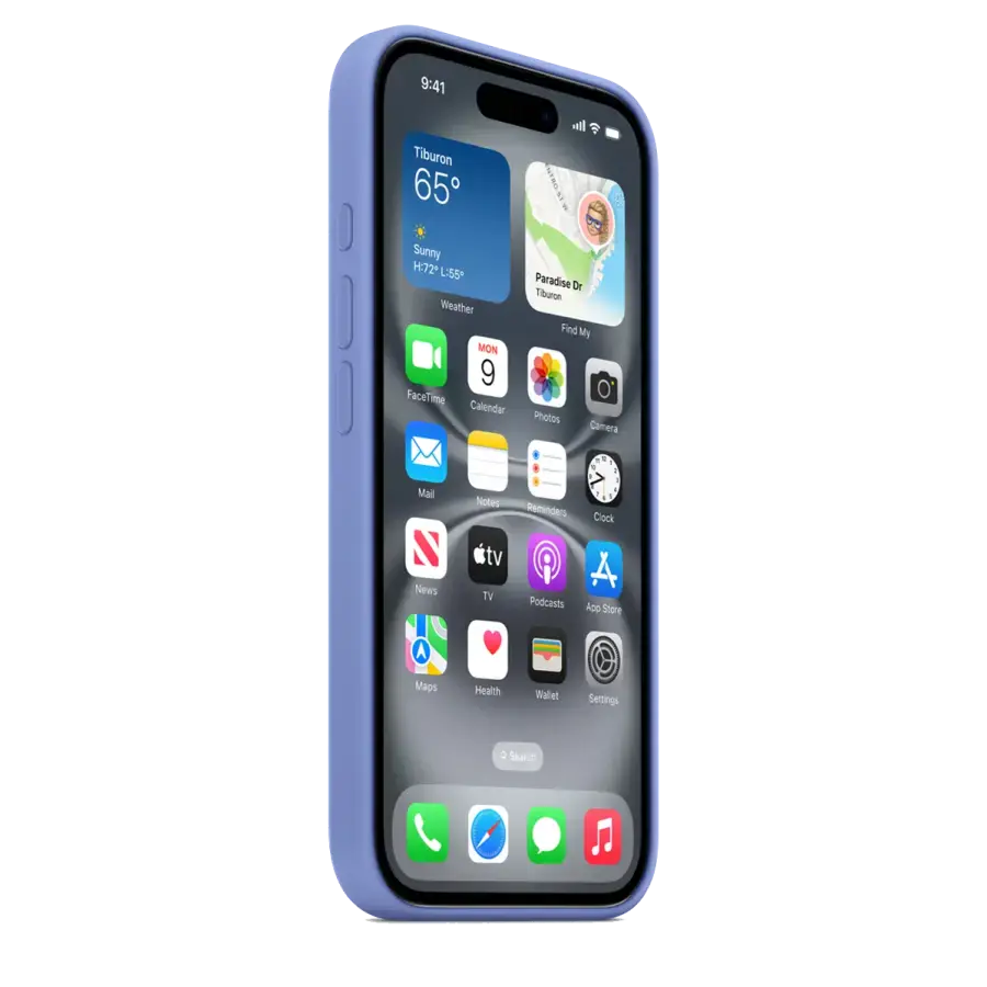 Чохол Apple iPhone 16 Silicone Case with MagSafe - Periwinkle (MDGQ4)