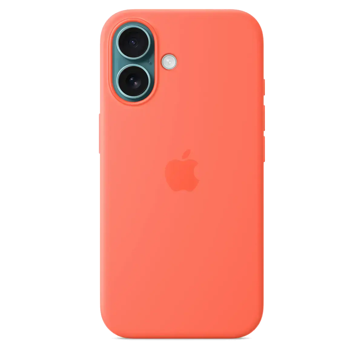 Чехол Apple iPhone 16 Silicone Case with MagSafe - Tangerine (MDGN4)