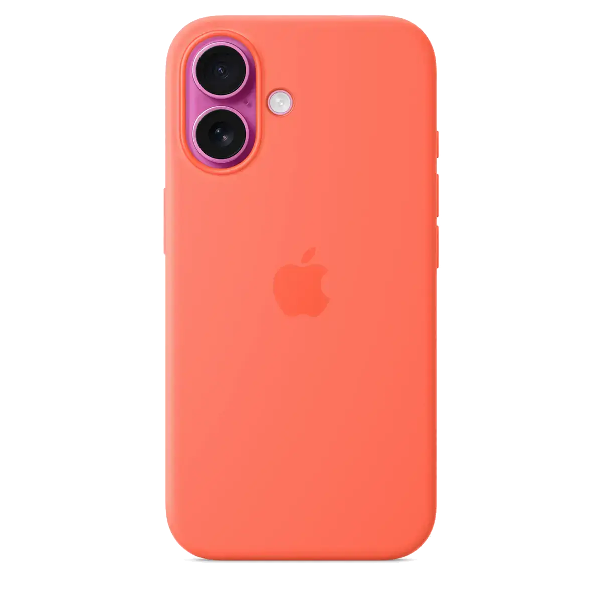 Чехол Apple iPhone 16 Silicone Case with MagSafe - Tangerine (MDGN4)