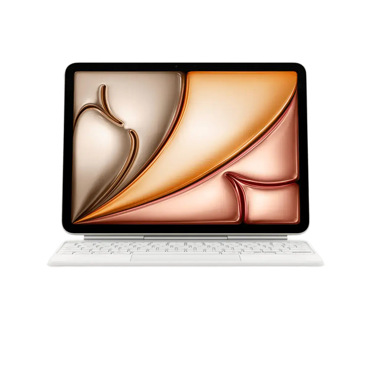 Чохол-клавіатура Apple Magic Keyboard for iPad Air 11" [M3 and M2] & iPad Air [4th and 5th generation] - White - US English (MDFV4)
