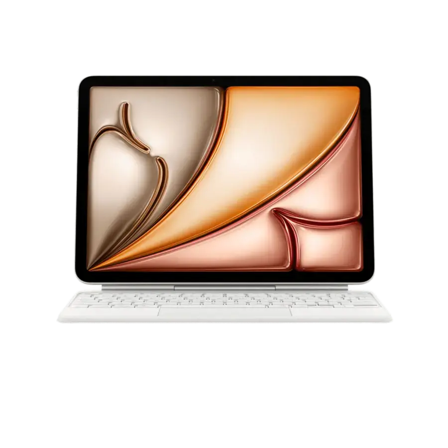 Чехол-клавиатура Apple Magic Keyboard для iPad Air 11" [M2-M4] & iPad Air [4th and 5th generation] - White - US English (MDFV4)