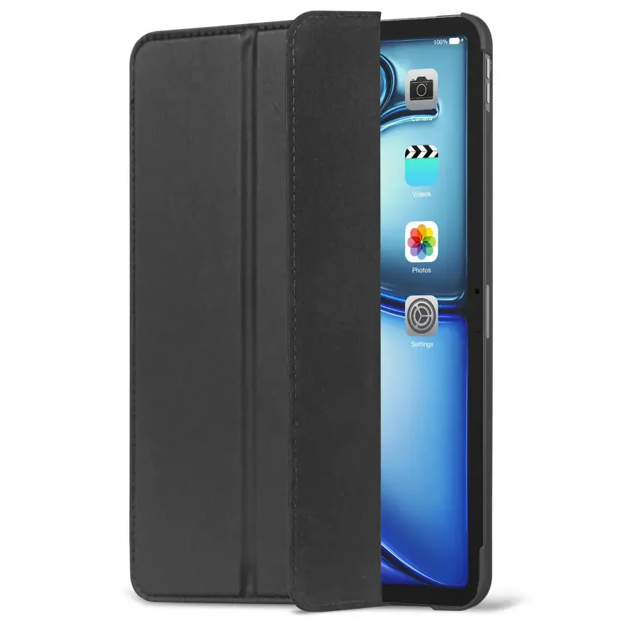 Чехол-книжка DECODED Textured Silicone Slim Case для iPad Air 11-inch [M2-M4] - Charcoal Black (D24IPAA109SC1CL)