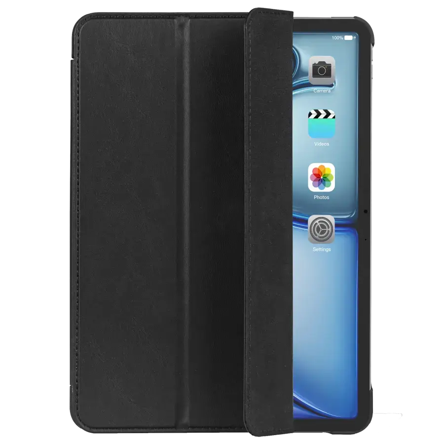 Чехол-книжка DECODED Textured Silicone Slim Case для iPad Air 11-inch [M2-M4] - Charcoal Black (D24IPAA109SC1CL)