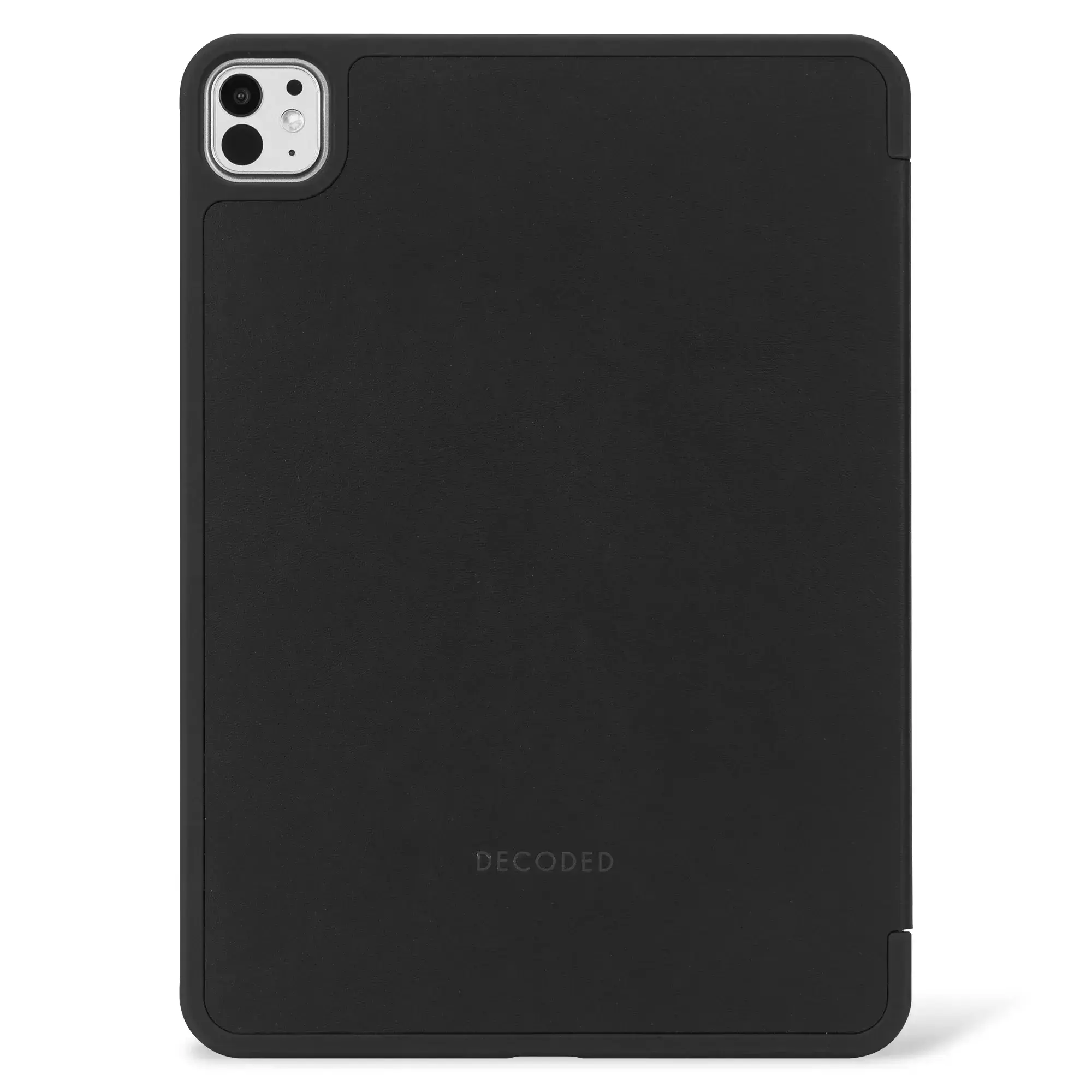 Чохол-книжка DECODED Textured Silicone Slim Case для iPad Pro 11" [M4] - Charcoal Black (D24IPAP11SC1CL)
