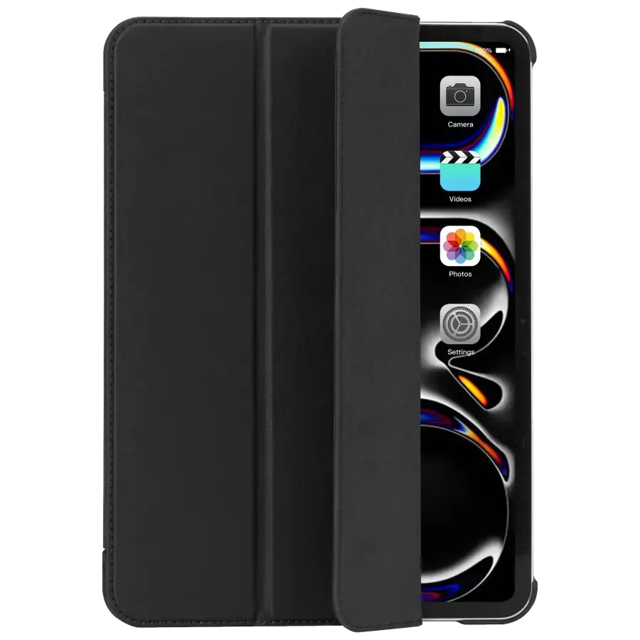 Чохол-книжка DECODED Textured Silicone Slim Case для iPad Pro 11" [M5/M4] - Charcoal Black (D24IPAP11SC1CL)