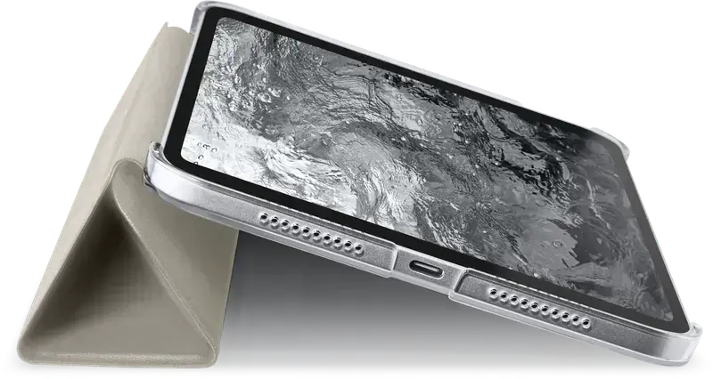 Чохол-книжка LAUT HUEX FOLIO для iPad mini 6/iPad mini 7 та Pencil - Cream White (L_IPM7_HF_W)