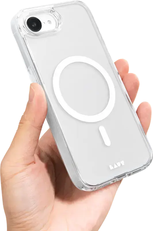 Чехол LAUT CRYSTAL M case with MagSafe for iPhone 16е - Crystal (L_IPSE4_CRM_UC)