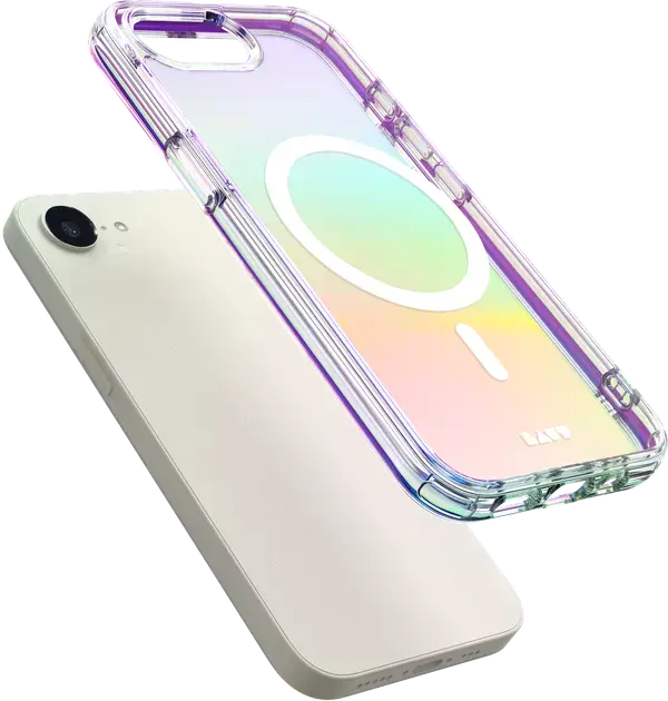 Чохол LAUT HOLO case with MagSafe for iPhone 16e - Pearl (L_IPSE4_HO_W)