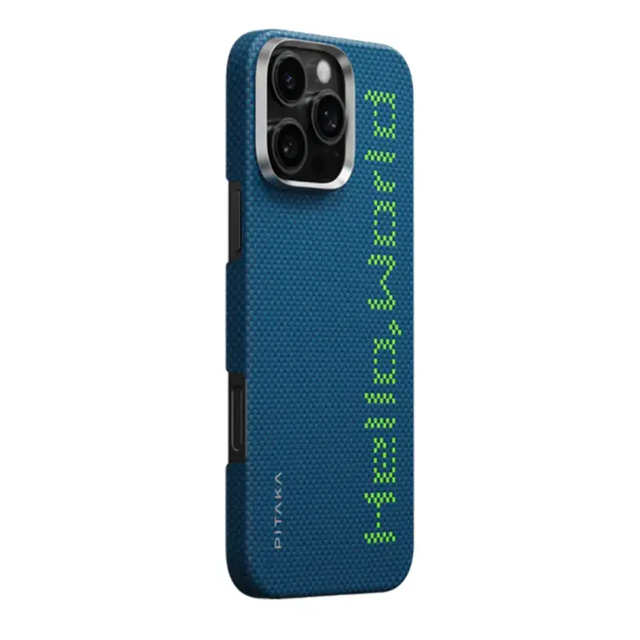 Чохол Pitaka Tactile Woven Case for iPhone 16 Pro - Hello World (KI1602HWT)