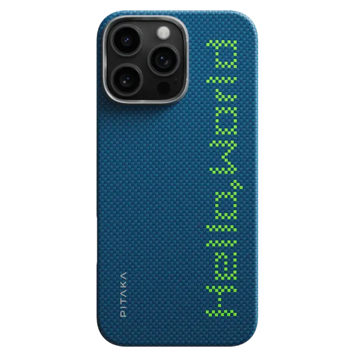 Чохол Pitaka Tactile Woven Case for iPhone 16 Pro Max - Hello World (KI1602HWTP)