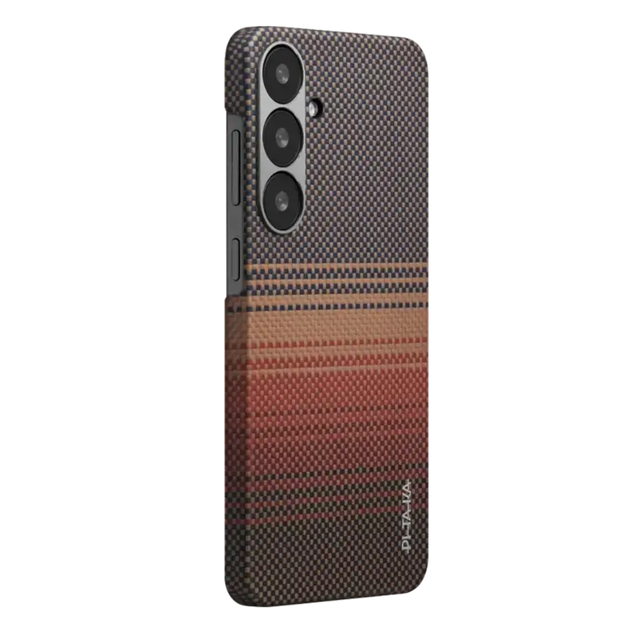 Чехол Pitaka Tactile Woven Case for Samsung Galaxy S25 - Sunset (KS2503)