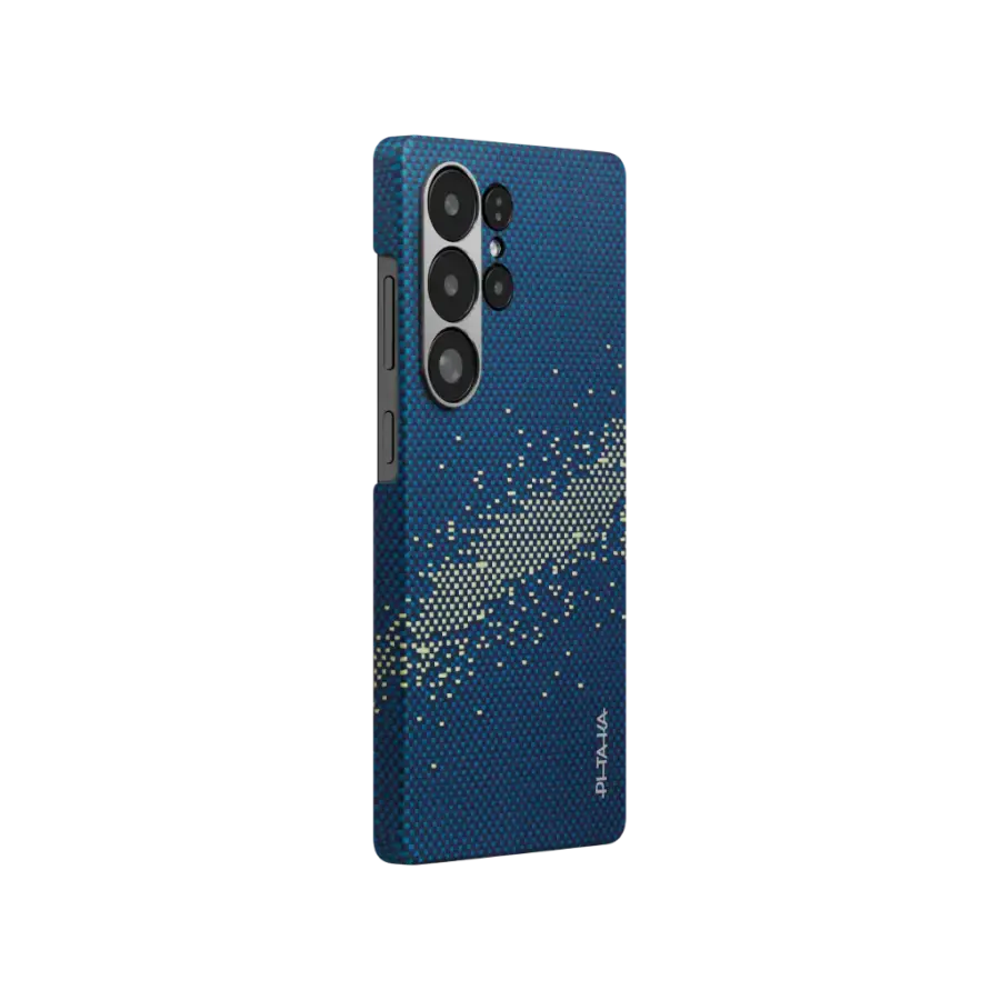 Чехол Pitaka Tactile Woven Case StarPeak for Samsung Galaxy S25 Ultra - Milky Way Galaxy (KS2505U)