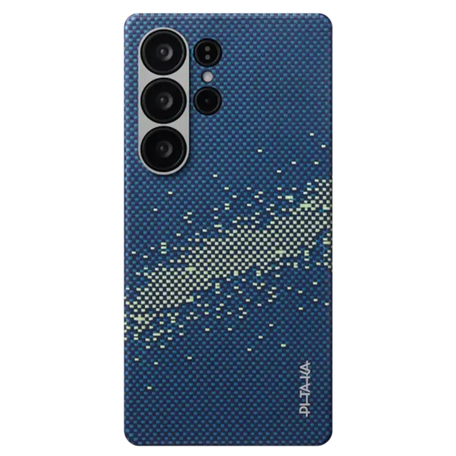 Чехол Pitaka Tactile Woven Case StarPeak for Samsung Galaxy S25 Ultra - Milky Way Galaxy (KS2505U)