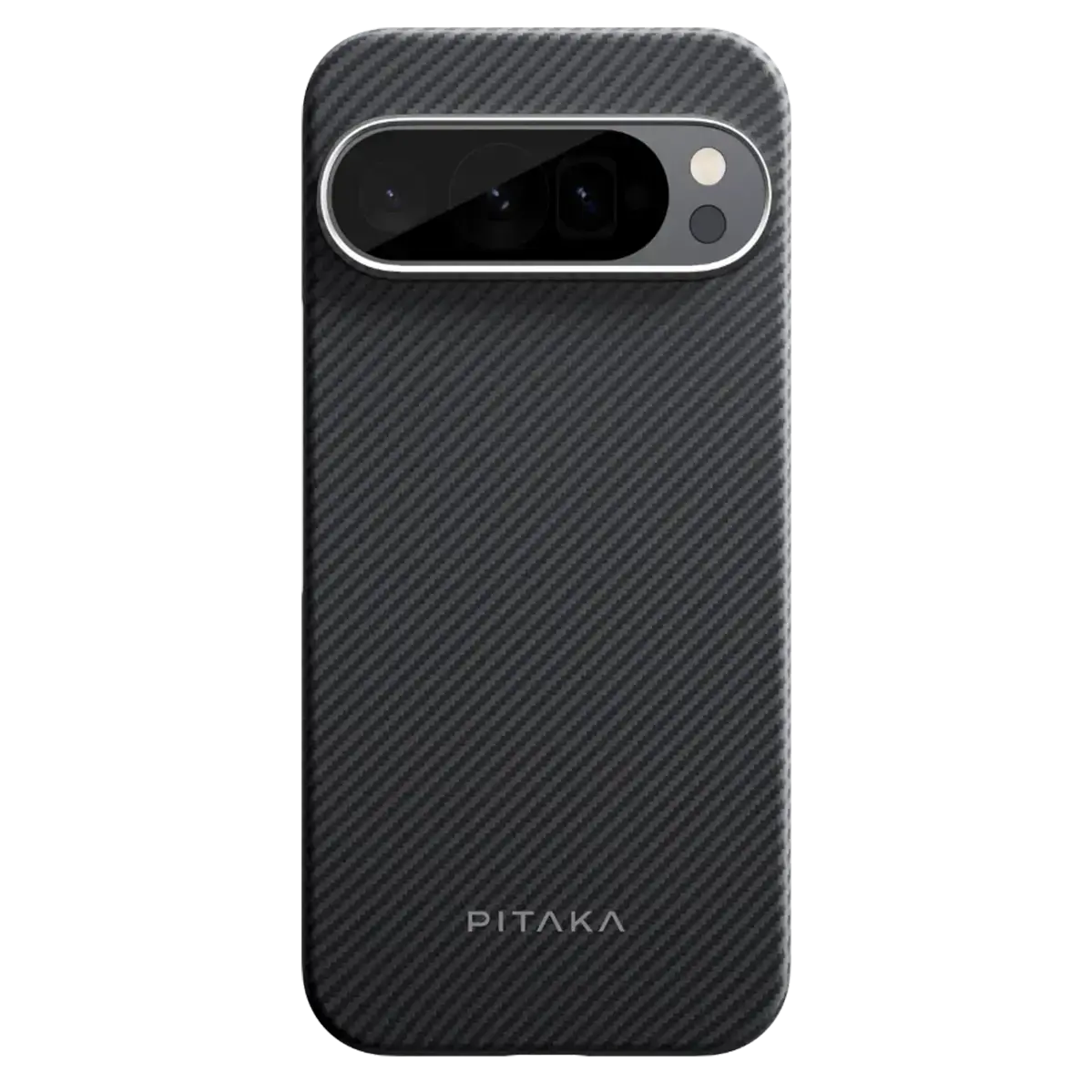 Чохол Pitaka Ultra-Slim Case Classic Twill 600D for Google Pixel 9/9Pro - Black/Grey (GPB2401)