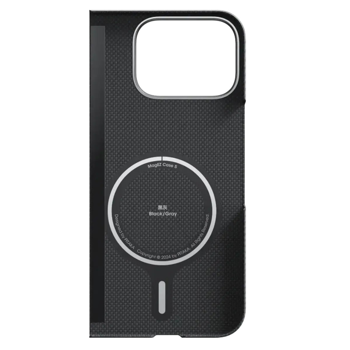 Чехол Pitaka Ultra-Slim Case Classic Twill 600D for Google Pixel 9 Pro Fold - Black/Grey (GFB2403)