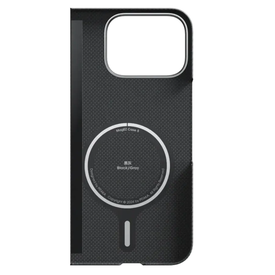 Чохол Pitaka Ultra-Slim Case Classic Twill 600D for Google Pixel 9 Pro Fold - Black/Grey (GFB2403)