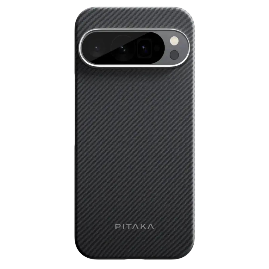 Чохол Pitaka Ultra-Slim Case Classic Twill 600D for Google Pixel 9 Pro XL - Black/Grey (GPPB2402)