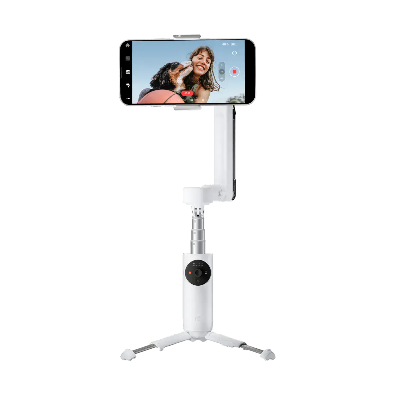 Стабилизатор Insta360 Flow [Creator Bundle] - Summit White (CINSABBA_FLOW 02)