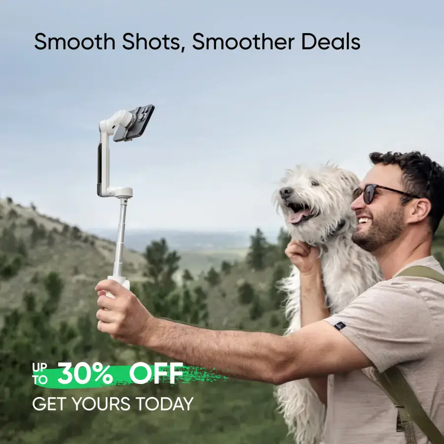 Cтабілізатор Insta360 Flow [Creator Bundle] - Summit White (CINSABBA_FLOW02)