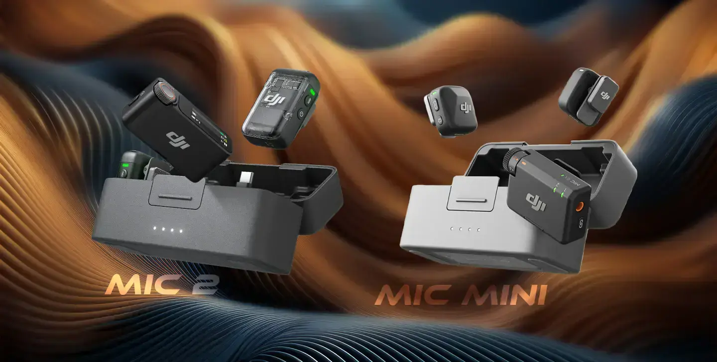 DJI Mic 2 проти Mic Mini: який мікрофон кращий?